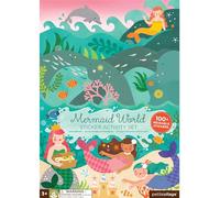 Juego de Adhesivos removibles Modelo Sirenitas