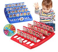 Juego de adivinar personas,Juego de adivinar animales - Juego de mesa de adivinanzas de animales,Juego de adivinanzas con preguntas de sí y no para revelar el personaje misterioso de tus oponentes a p