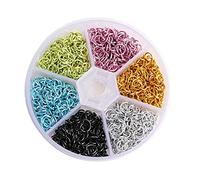 Juego de adornos colgantes para decoración de uñas, herramientas de manicura, anillos colgantes