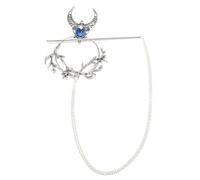 Juego de adornos únicos de horquilla de bruja, elegante palo para el pelo con bruja mágica inspirada para reuniones