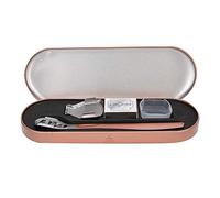 Juego de afeitadora de callos, fricción fuerte que elimina eficazmente el juego de lima de pies, para salón de belleza en el hogar, tienda de(Rose gold foot planer set)
