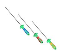 Juego de afilador de lima de motosierra de vástago hexagonal, 3,8 mm, 4,5 mm, 5,2 mm, herramienta de lima redonda para cadenas eléctricas/más grandes/pequeñas, kit de afilado de cadena de carpintería