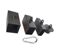 Juego de agarre de bloque de pellizco de metal, agarre de bloque de pellizco para escalar el antebrazo entrenamiento de fuerza de los dedos, entrenamiento de potencia para pellizcar la mano, equipo de