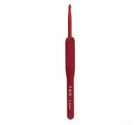 Juego de agujas ergonómicas de ganchillo de acero inoxidable para tejer bufanda, suéter, manualidades, para 2 mm-6 mm (4,5 mm)