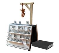 Juego de Ahorcado, Libro de Juego Hangman, Juego de Mesa con Tablero, Juego de Ajedrez Magnético Impreso en 3D, Conecta Cuatro, Batalla Naval, Backgammon, Mancala, Juegos de Mesa Portátiles