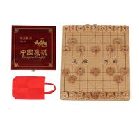 Juego de ajedrez Chino Xiangqi Juego de Mesa Tradicional Aluminio Dorado Tacto cómodo con Estuche de Almacenamiento para reuniones Familiares y Regalos aleación de Aluminio