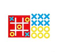 Juego de ajedrez de nueve cuadrículas para toma de decisiones estratégicas, tareas de discriminación visual, juego cooperativo y entrenamiento de flexibilidad cognitiva (10 unidades, rojo)