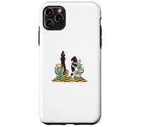Juego de ajedrez, figuras de ajedrez, diseño de dinosaurios Carcasa para iPhone 11 Pro Max
