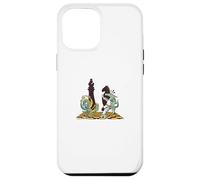 Juego de ajedrez, figuras de ajedrez, diseño de dinosaurios Carcasa para iPhone 12 Pro Max