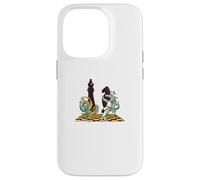 Juego de ajedrez, figuras de ajedrez, diseño de dinosaurios Carcasa para iPhone 14 Pro