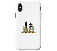 Juego de ajedrez, figuras de ajedrez, diseño de dinosaurios Carcasa para iPhone X/XS