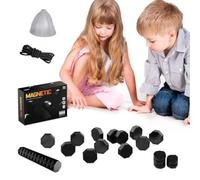 Juego de ajedrez magnético, juego magnético multijugador con cuerda, juego de ajedrez educativo portátil de 20 piezas, juego de ajedrez combinado con juego magnético, juego de ajedrez magnético para