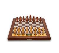 Juego de ajedrez Millennium The King Performance tablero madera LED magnético