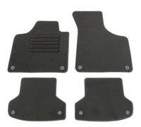 Juego de alfombras de Terciopelo, de AD Tuning GmbH HG10624; Alfombrillas Negras para Coche