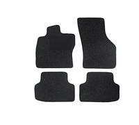 Juego de Alfombrillas Compatible para Seat Marbella, Tipo 28, 028A (año de construcción 1986-1998), Robust Anthrazit | 4 uds. | Borde Gris