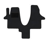 Juego de Alfombrillas Compatible para VW California T6, Tipo SGC, SGG, SHC (año de construcción 2019-2024), Dura Graphit | 1 uds. | Borde Gris