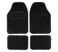 Juego de alfombrillas de coche en moqueta negra XL COVER 4 unidades