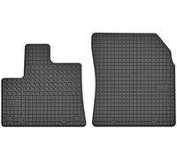 Juego de Alfombrillas de Goma Delanteras para Citroen Berlingo III/Peugeot Partner III/Rifter/Opel Combo E/Toyota ProAce City (a Partir de 2018), 2 Piezas, Ajuste