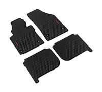 Juego de alfombrillas de goma ecológica Pilot, a medida, compatibles con Volkswagen Touran (05/03>08/15)