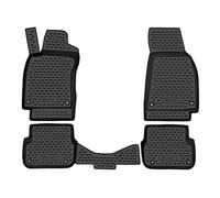 Juego de Alfombrillas de Goma Element adecuadas para Opel Astra H, 2004-2014 | 100% a Medida, Goma para Coche, Alfombrillas de Goma para Coche