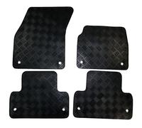 Juego de Alfombrillas de Goma para Coche Compatible con Ford Mondeo (MK 4) (años 2006-2013), Alfombrillas a Medida, Resistentes, Impermeables, Antideslizantes