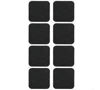 Juego de alfombrillas de silicona para cinta de correr, 6 u 8 piezas, alfombrilla de ejercicio antideslizante para máquinas de gimnasio, elípticas, cintas de correr y fitness en casa, 10 x 10 x 0,5 (8