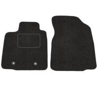 Juego de Alfombrillas Delanteras de Terciopelo para Dacia Sandero I - 2 Piezas - Ajuste