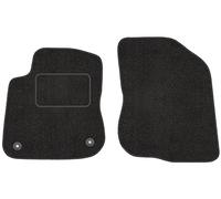Juego de Alfombrillas Delanteras de Terciopelo para Peugeot 2008 (2012-2019) - 2 Piezas - Ajuste
