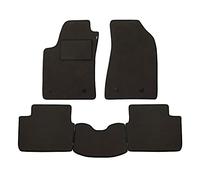 Juego de Alfombrillas Fabricado para Fiat 500 R Desde 1964 hasta 1975 de moqueta talonera Fabricada en Italia con Gris