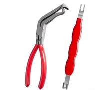 Juego de alicates circulares para instalación eléctrica y reparación de automóviles, agarre ergonómico para operación con una sola mano, compatible con varias formas de conector (2 piezas B)