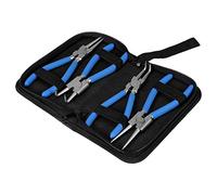 Juego de alicates de anillo a presión, alicates circulares resistentes, 4 piezas de 7 pulgadas para retención de removedor de anillos