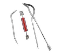 Juego de alicates de resorte de freno de tambor portátiles para entusiastas de los técnicos de automóviles, alicates de doble extremo, herramienta de ajuste