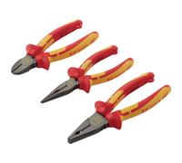 Juego De Alicates Draper 99070 XP1000 VDE Con Cuerda (3 Piezas)