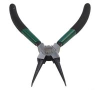 Juego de alicates internos y externos de 7 pulgadas con mandíbula recta y doblada, herramienta manual de acero de alto carbono para quitar e instalar clips de retención en proyectos de taller de
