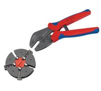 Juego De Alicates Multicrimp Knipex Con 3 Cartuchos De Cambio Rápido KPX973301