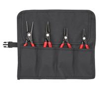 Juego de Alicates para Anillos de Retención Knipex, 4 Piezas en Rollo
