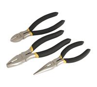 Sealey ak9333 alicates Conjunto 3PC NI-FE acabado