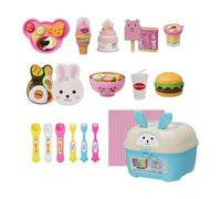 Juego de Alimentación con Alimentos de Juguete - Set de Comida de Juego para Educación Temprana,Juguete Interactivo de Alimentación,para Niños en Guardería, Aula, Centro de Cuidado Infantil, Cumpleaño
