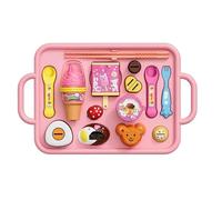Juego de alimentos de juguete: accesorios de juego para niños | Juguete de caramelo falso para guarderías, centros de enfermería, aulas, educación en casa, familias, actividades educativas y creativas