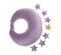 Juego de almohadas de luna posando para recién nacidos, accesorios de fotografía para bebés