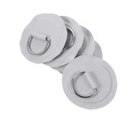 Juego de almohadillas D-Loop para equipos de actividades acuáticas, 5 piezas de bases de amarre redondas de 8 cm para organización aire y enrutamiento de cables Almohadillas de base de amarre