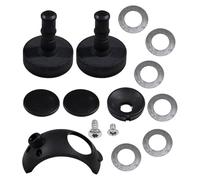 Juego de almohadillas de fricción estabilizadoras para caravana delantera y trasera, compatible con Alko AKS 2004 3004 3504 1220755 691418 287763