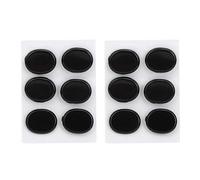 Juego de Almohadillas de Gel para Amortiguador de Tambor, 12 Uds., Amortiguadores de Tambor Autoadhesivos de Silicona Silenciosos para Tambores y Platillos, Sonido Claro