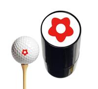 Juego de almohadillas de golf - Rotulador de impermeable Colorfast, herramienta de marcado de balas, de impresión de goma | Para papel de marcado de pelota de golf, tela de madera