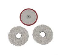 Juego de almohadillas de microfibra de dos piezas con soporte de fregona para ECOVACS para Deebot C S Pro N30 N30 Pro T50 T50 Max Pro para unidades combinadas Omni Vacuum Mop (rojo)