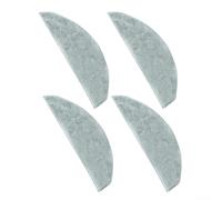 Juego de almohadillas de microfibra para fregona compatible con Cecotec para Conga Y80, así como Y80 para Xtreme, paños de limpieza de larga duración para aspiradoras robóticas, ajuste simple para