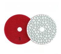Juego de almohadillas de pulido de 3 pasos para granito, hormigón, piedra, mármol, resina, grano 1, 2, 3 (paso 3)