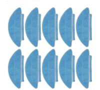 Juego de almohadillas de repuesto para Airzeen para robot aspirador Q6 SE CRV0009, 4 o 10 piezas, paños de microfibra diseñados para eliminar eficazmente derrames y manchas (paquete de 10)