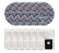 Juego de almohadillas de repuesto para fregona y bolsas de polvo para Eureka J15 Pro para aspiradora Ultra que proporciona un sellado seguro contra el polvo y un rendimiento eficiente (B)