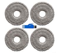 Juego de almohadillas de repuesto y cepillo de limpieza para Dreame L10S Pro Gen 2 L10S Ultra L30 L40 E30 V50 P10 Robot Aspirador Accesorios
